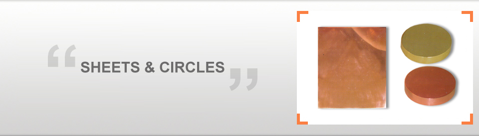 Copper Sheets & Circles